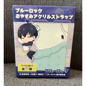 Blue Lock Blind Bag Oyasumi Good Night Acrylic Charm Brand New US Seller